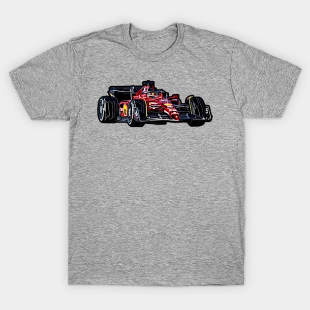 Charles Carlos Car T-Shirt by Worldengine